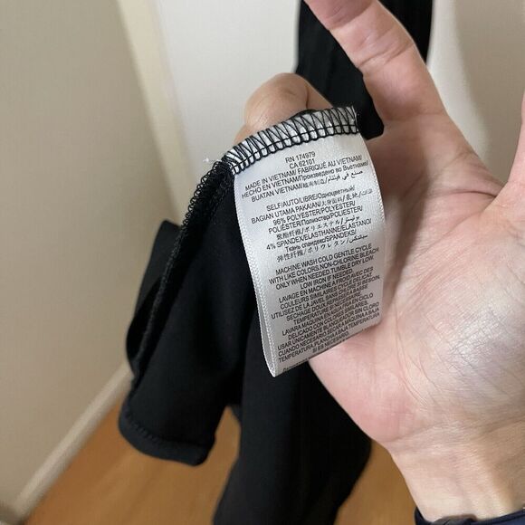 NEW! BCBGeneration black sleeveless maxi side slit dress size US small - Picture 7 of 7